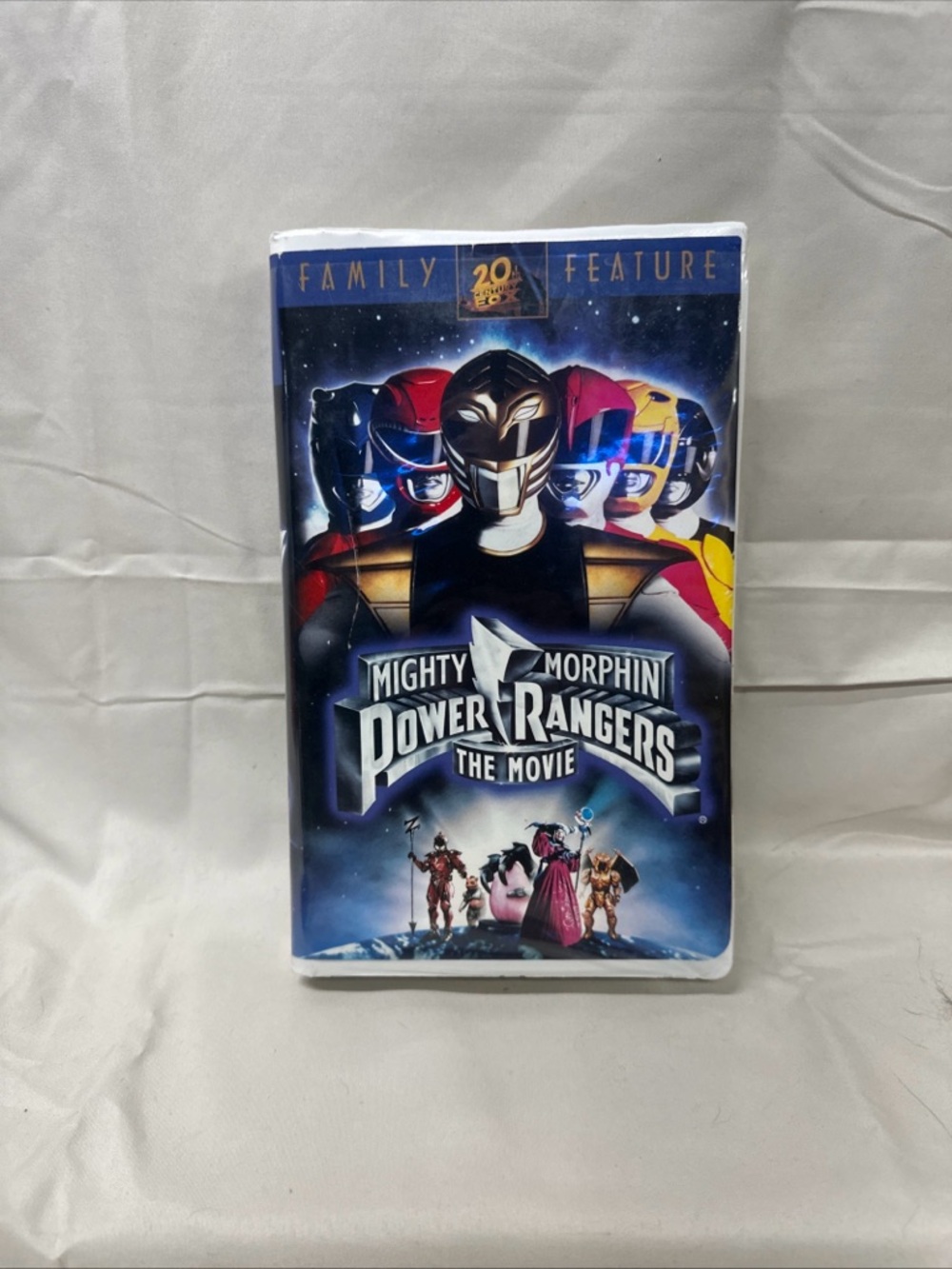 Mighty Morphin Power Rangers: The Movie VHS - Colorful Ranger Cover